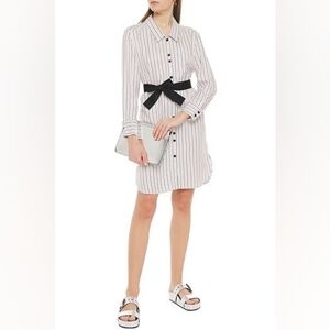 ❤️MAJE STRIPED SHIRT DRESS